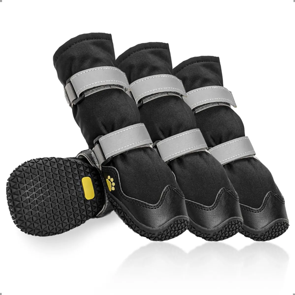 OHCOZZY Botas altas con correas reflectantes